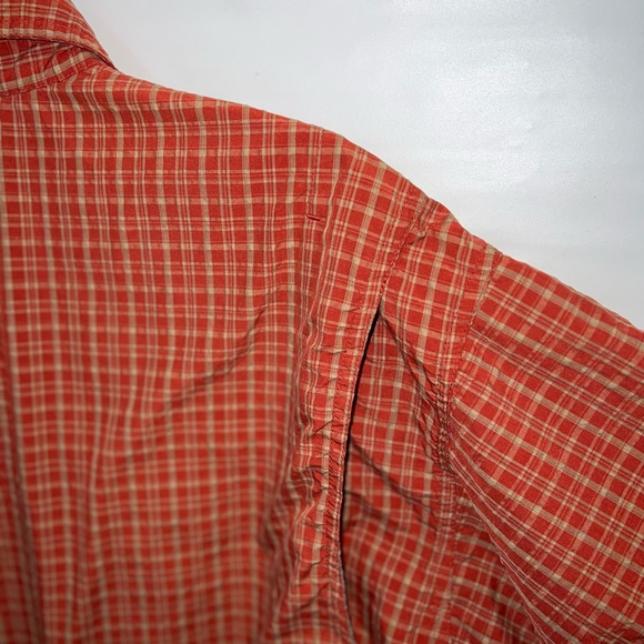 Columbia Shirt Mens Extra Large Multicolor Short Sleeve Vented Cotton Blend - Picture 12 of 15